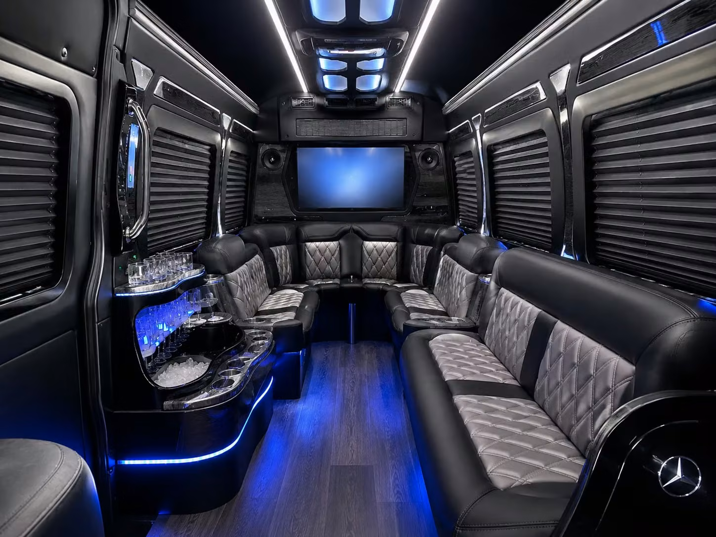bus rental options for north las vegas trips