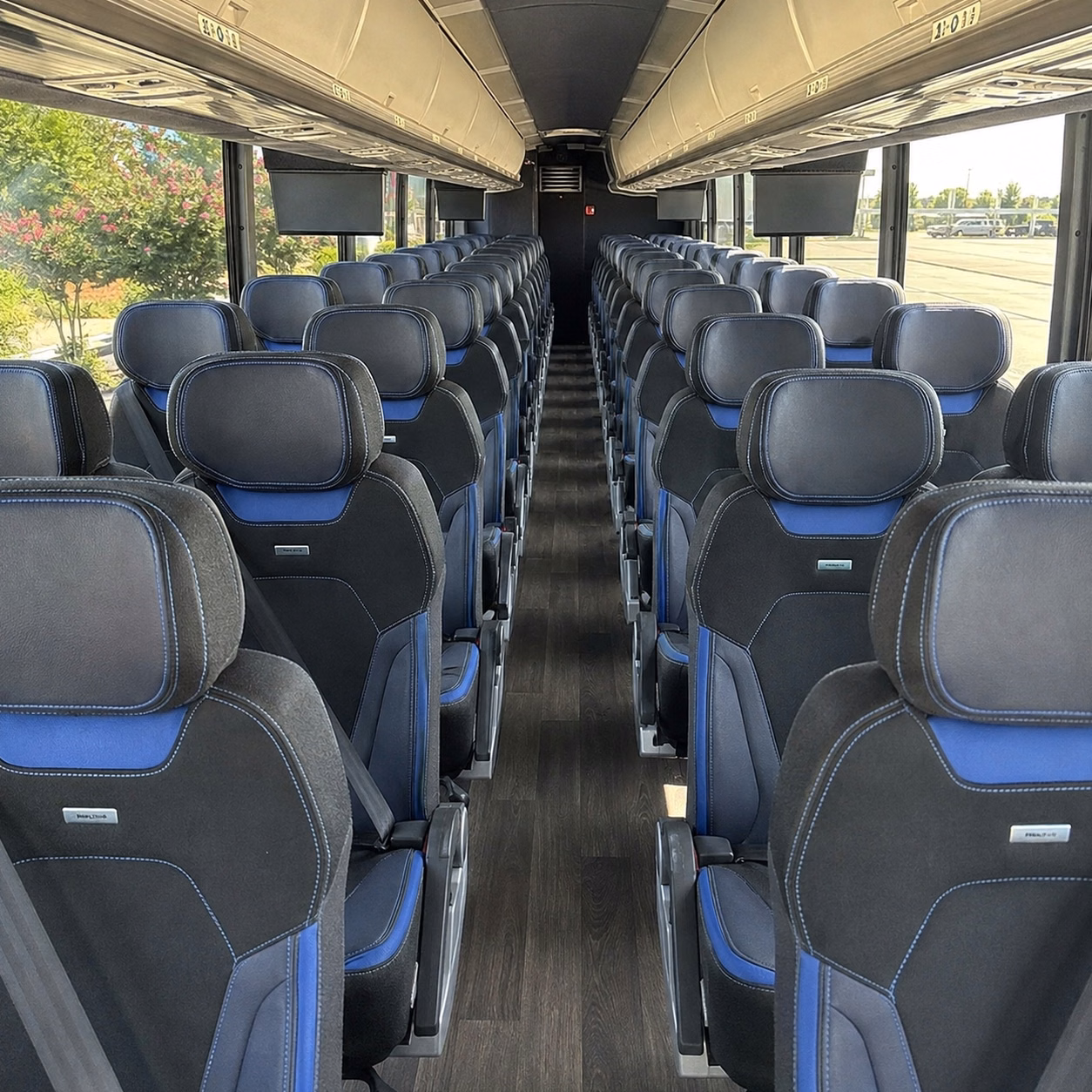 long distance charter bus rentals from north las vegas to los angeles and southern california