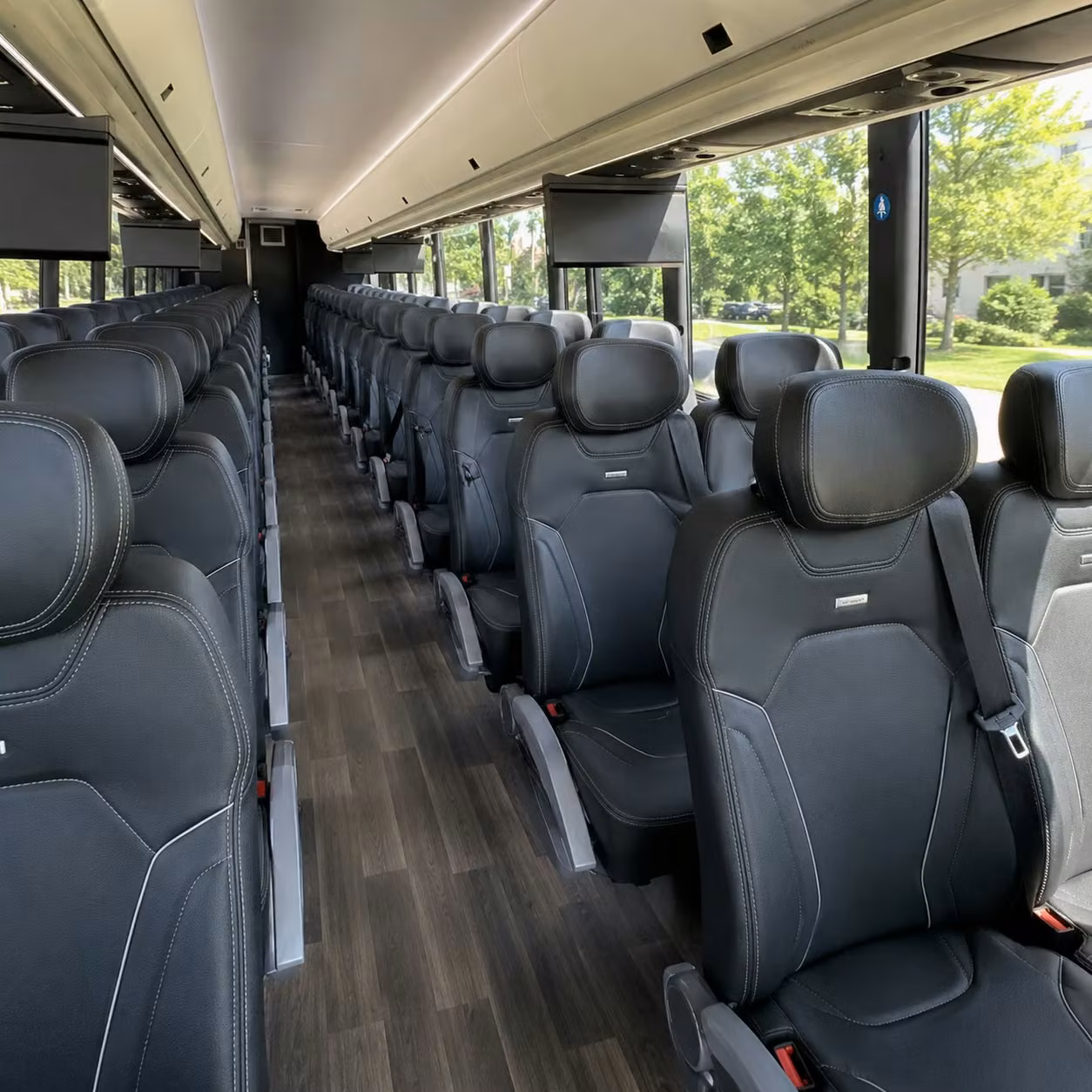north las vegas groups fly easier with charter bus airport shuttles to harry reid international