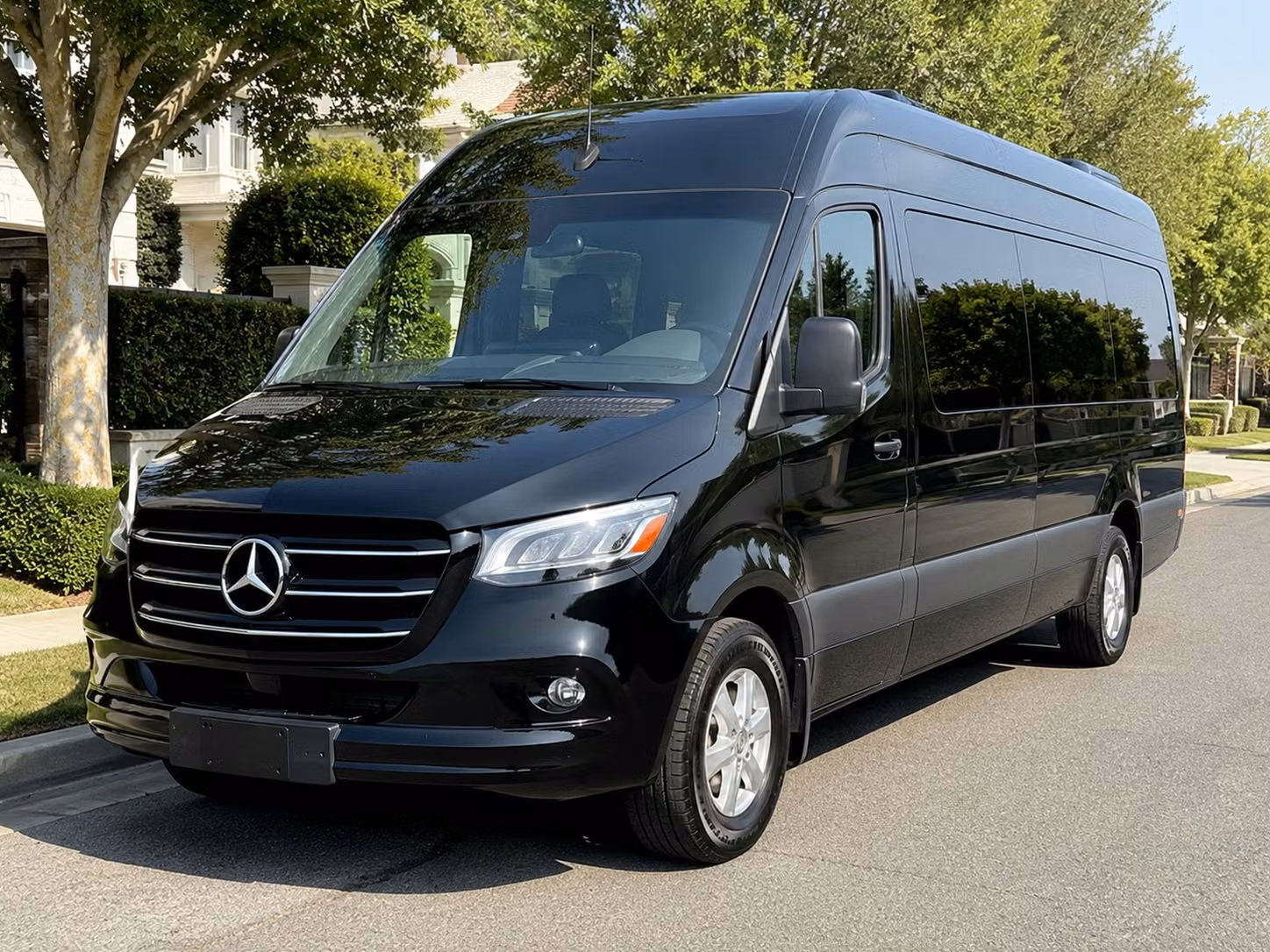 sprinter van with driver